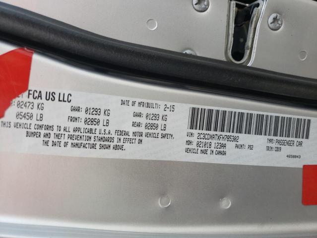 Photo 10 from auction – 2015 DODGE CHARGER PO with VIN 2C3CDXATXFH785302