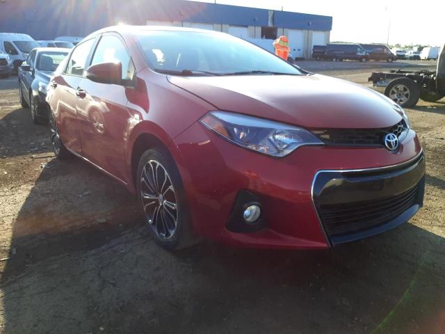 TOYOTA COROLLA L 2014 with VIN 5YFBURHE0EP016794 - Photo from auction