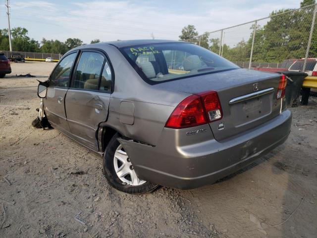 Photo 3 from auction – 2003 HONDA CIVIC LX with VIN 2HGES16573H579644