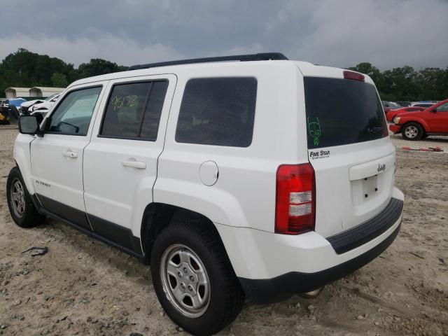Photo 3 from auction – 2017 JEEP PATRIOT SP with VIN 1C4NJPBB3HD202409