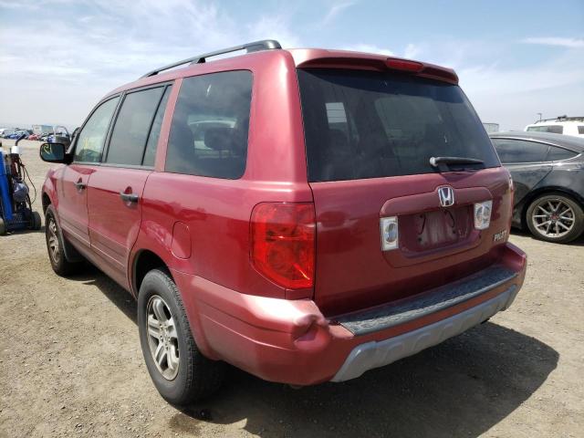 Photo 3 from auction – 2004 HONDA PILOT EXL with VIN 2HKYF18674H593719