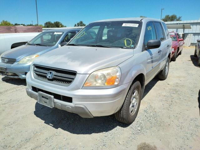 Photo 2 from auction – 2003 HONDA PILOT LX with VIN 2HKYF18183H541633