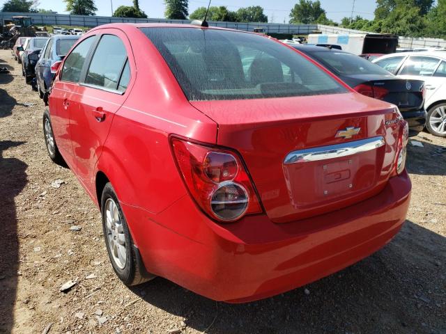 Photo 3 from auction – 2016 CHEVROLET SONIC LT with VIN 1G1JC5SH6G4183590