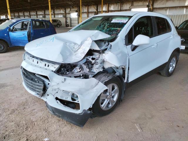 Photo 2 from auction – 2021 CHEVROLET TRAX LS with VIN KL7CJKSB4MB307554