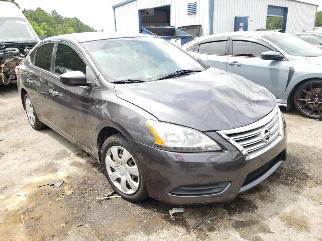 NISSAN SENTRA S 2014 with VIN 1N4AB7AP0EN853095 - Photo from auction