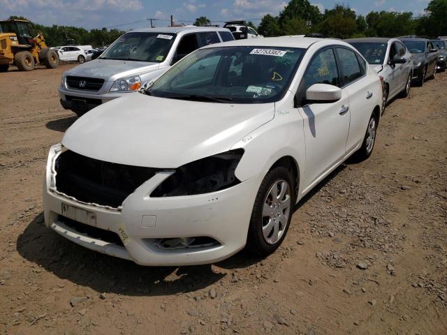 Photo 2 from auction – 2013 NISSAN SENTRA S with VIN 3N1AB7AP0DL773405