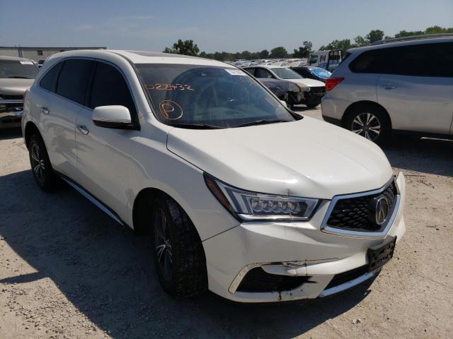 ACURA MDX 2017 with VIN 5FRYD4H31HB028432 - Photo from auction