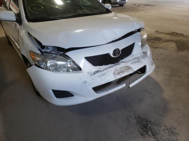 Photo 9 from auction – 2009 TOYOTA COROLLA BA with VIN 2T1BU40E09C105902