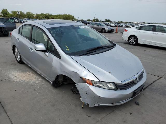 HONDA CIVIC EX 2012 with VIN 2HGFB2F8XCH547405 - Photo from auction