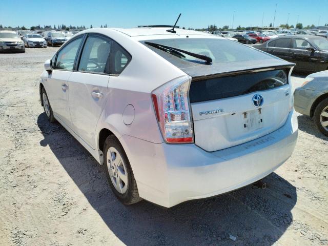 Photo 3 from auction – 2010 TOYOTA PRIUS with VIN JTDKN3DU8A5175531