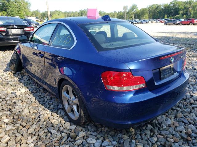 Photo 3 from auction – 2011 BMW 128 I with VIN WBAUP7C55BVM54535