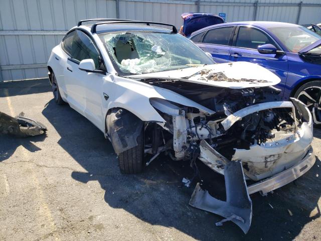TESLA MODEL 3 2021 with VIN 5YJ3E1EB5MF876200 - Photo from auction