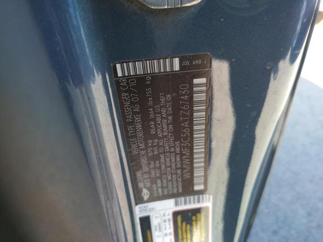 Photo 10 from auction – 2010 MINI COOPER with VIN WMWMF3C56ATZ67430