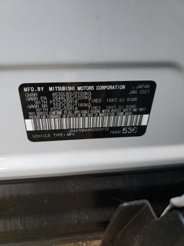 Photo 10 from auction – 2022 MITSUBISHI ECLIPSE CR with VIN JA4ATWAA9NZ003112