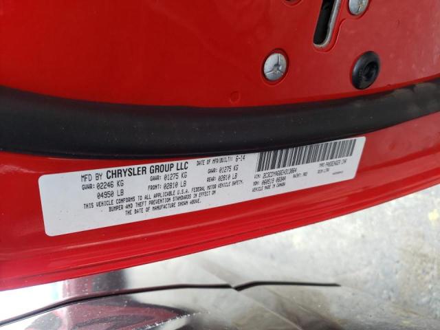 Photo 10 from auction – 2014 DODGE CHALLENGER with VIN 2C3CDYAG6EH313864