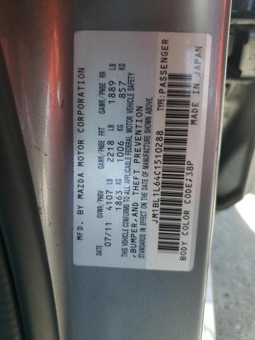 Photo 10 from auction – 2012 MAZDA 3 S with VIN JM1BL1L64C1510288