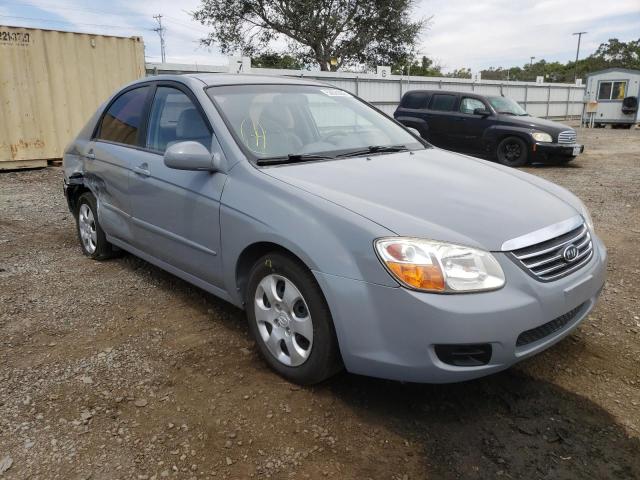 KIA SPECTRA EX 2008 with VIN KNAFE122085582869 - Photo from auction