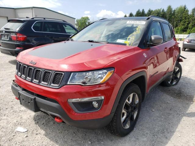 Photo 2 from auction – 2018 JEEP COMPASS TR with VIN 3C4NJDDB5JT129393