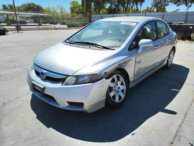 Photo 2 from auction – 2009 HONDA CIVIC LX with VIN 19XFA16529E014812
