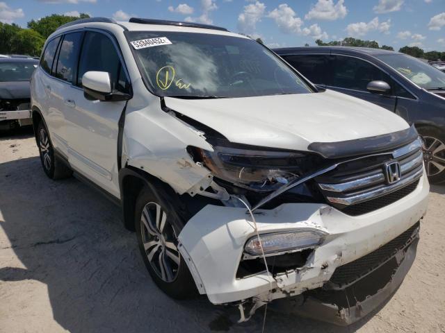 HONDA PILOT 2018 with VIN 5FNYF5H53JB008482 - Photo from auction