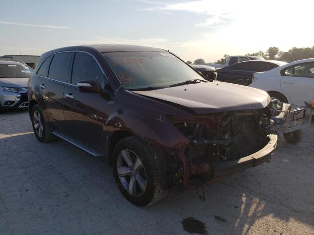 ACURA MDX TECHNO 2012 z numerem VIN 2HNYD2H34CH527535 - Zdjęcie z aukcji