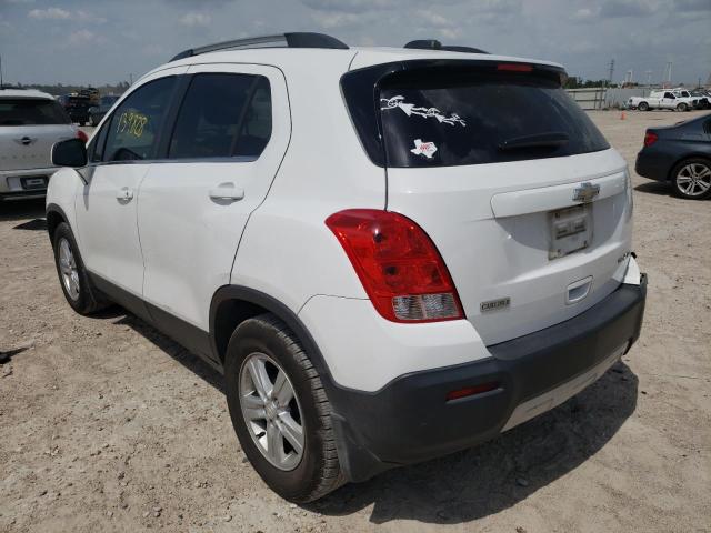 Photo 3 from auction – 2015 CHEVROLET TRAX 1LT with VIN 3GNCJLSB8FL174105