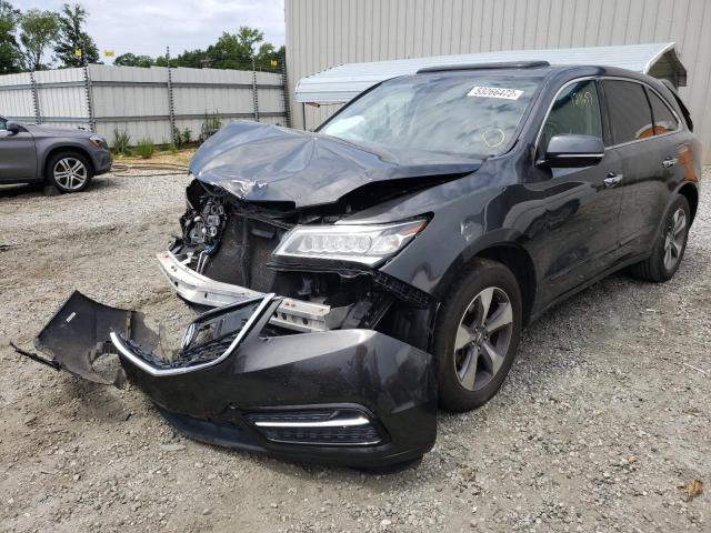 Photo 2 from auction – 2014 ACURA MDX with VIN 5FRYD4H23EB005060