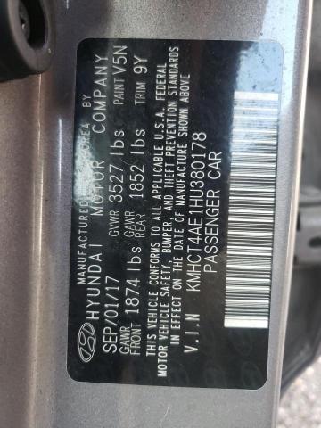 Photo 10 from auction – 2017 HYUNDAI ACCENT SE with VIN KMHCT4AE1HU380178