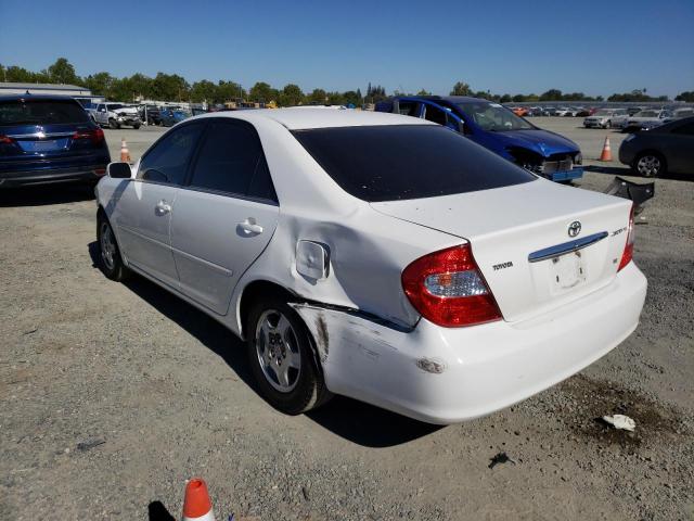 Photo 3 from auction – 2002 TOYOTA CAMRY LE with VIN 4T1BF30K12U021652