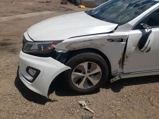 Photo 9 from auction – 2014 KIA OPTIMA HYB with VIN KNAGM4AD4E5064240