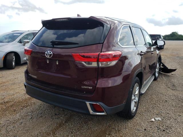 Photo 4 from auction – 2019 TOYOTA HIGHLANDER with VIN 5TDYZRFH2KS299078