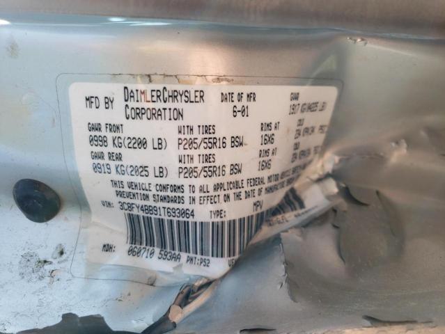Photo 10 from auction – 2001 CHRYSLER PT CRUISER with VIN 3C8FY4BB91T693064