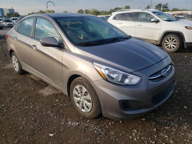 HYUNDAI ACCENT SE 2017 with VIN KMHCT4AE1HU380178 - Photo from auction