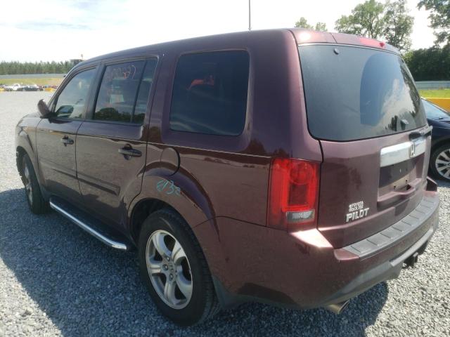 Photo 3 from auction – 2013 HONDA PILOT EXLN with VIN 5FNYF3H7XDB032014