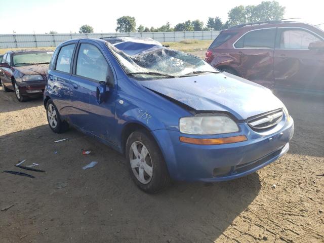 CHEVROLET AVEO BASE 2006 with VIN KL1TD66686B586712 - Photo from auction