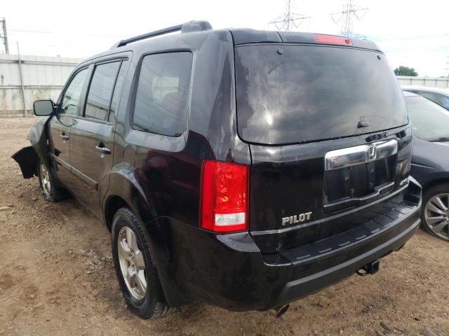 Photo 3 from auction – 2011 HONDA PILOT EXLN with VIN 5FNYF4H7XBB083256