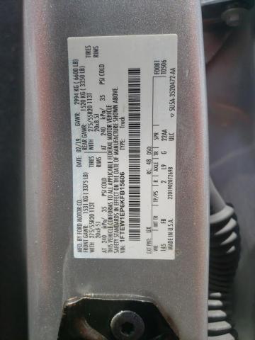 Photo 10 from auction – 2019 FORD F150 SUPER with VIN 1FTEW1EP6KFB15606