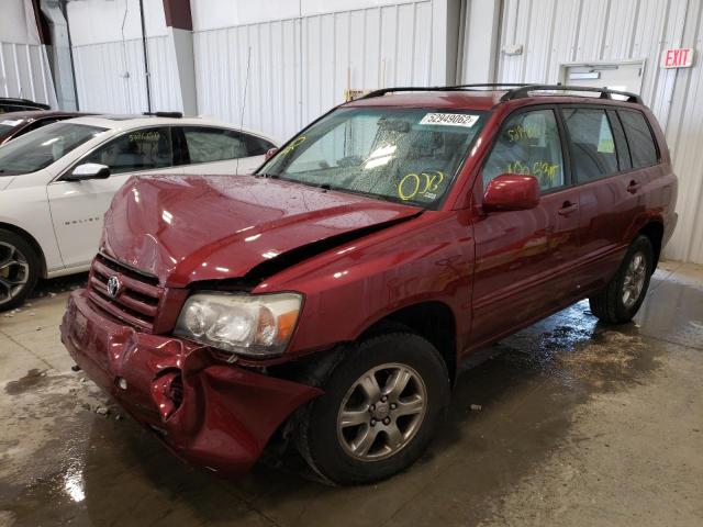 Photo 2 from auction – 2006 TOYOTA HIGHLANDER with VIN JTEEP21A060147363