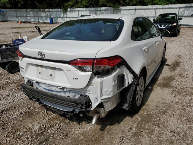 Photo 4 from auction – 2021 TOYOTA COROLLA LE with VIN 5YFEPMAE8MP198423