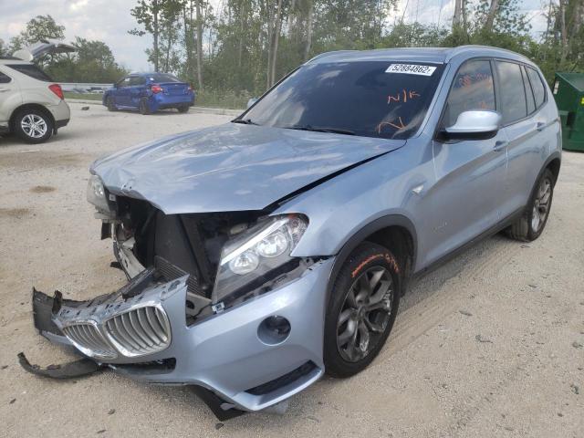 Photo 2 from auction – 2013 BMW X3 XDRIVE2 with VIN 5UXWX9C54D0A32653