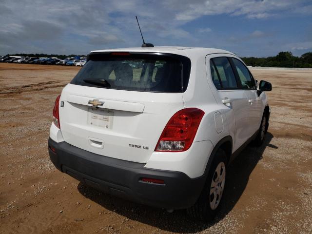 Photo 4 from auction – 2016 CHEVROLET TRAX LS with VIN KL7CJKSB9GB757902