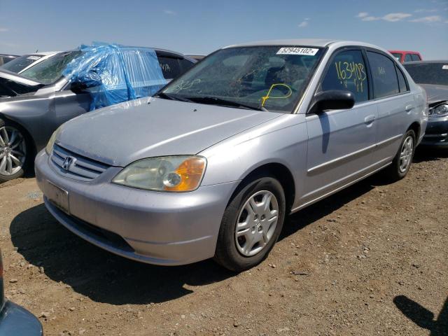 Photo 2 from auction – 2002 HONDA CIVIC LX with VIN 1HGES15532L012558
