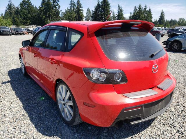 Photo 3 from auction – 2007 MAZDA SPEED 3 with VIN JM1BK34L871655052