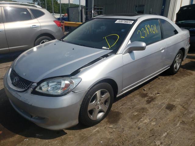 Photo 2 from auction – 2004 HONDA CIVIC EX with VIN 1HGEM21914L078263