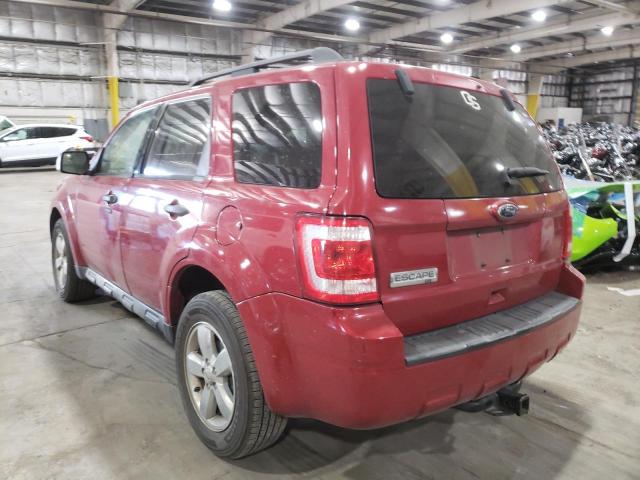 Photo 3 from auction – 2011 FORD ESCAPE XLT with VIN 1FMCU9D75BKA62347