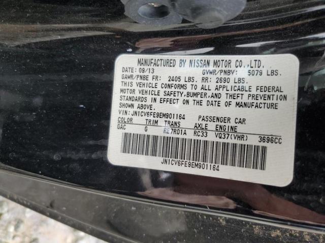 Photo 10 from auction – 2014 INFINITI Q60 BASE with VIN JN1CV6FE9EM901164