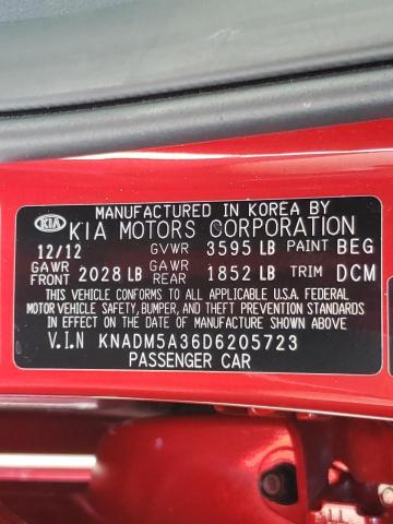 Photo 10 from auction – 2013 KIA RIO LX with VIN KNADM5A36D6205723