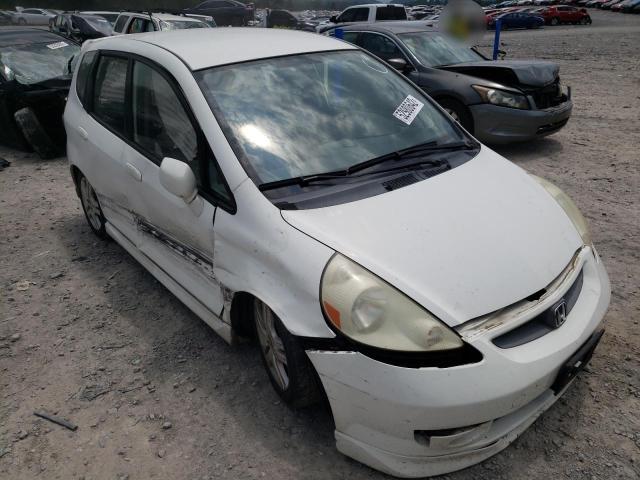 HONDA FIT S 2007 with VIN JHMGD38677S048153 - Photo from auction
