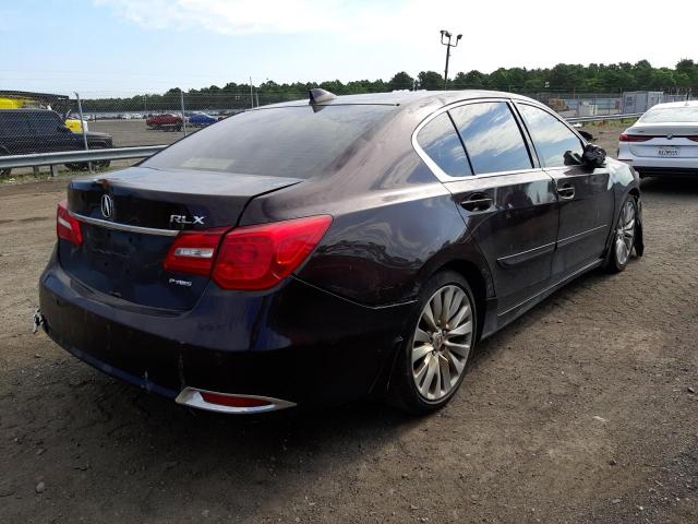 Photo 4 from auction – 2014 ACURA RLX ADVANC with VIN JH4KC1F97EC003624