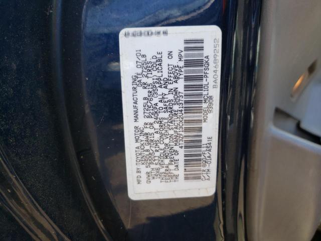 Photo 10 from auction – 2002 TOYOTA SIENNA LE with VIN 4T3ZF13CX2U413737